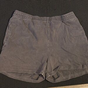 Brandy Melville Charcoal Athletic Shorts